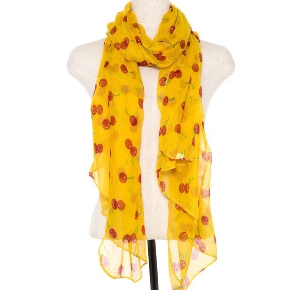 *Last ONE* Cherry Bomb Scarf - Picture 2 of 7